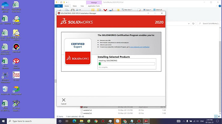 Hướng dẫn cài đặt và active solidworks 2023 năm 2024