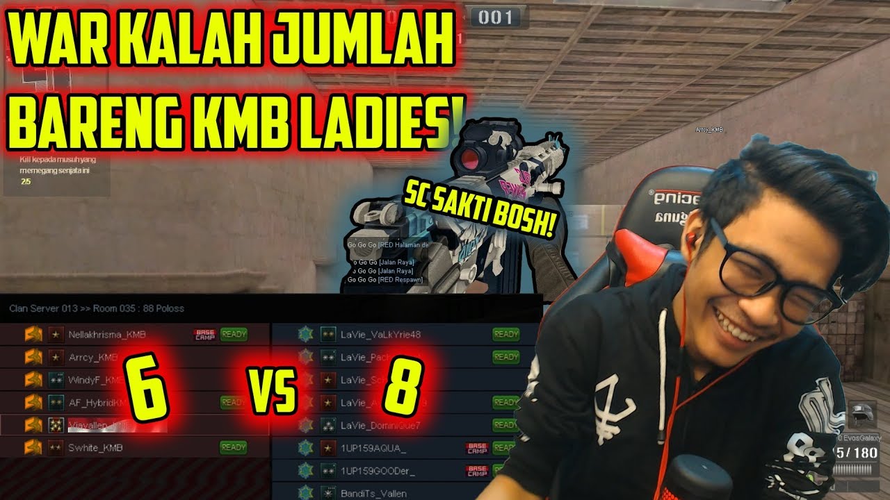 WAR PALING SERUH SEJAGAD RAYA!! GAK TAKUT 6 VS 8 !! // Gameplay Point Blank Zepetto Indonesia