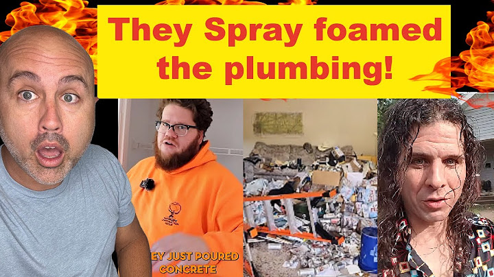 Renters are Destroying Houses with Spray Foam and Concrete ! (Terrible Tenants!)