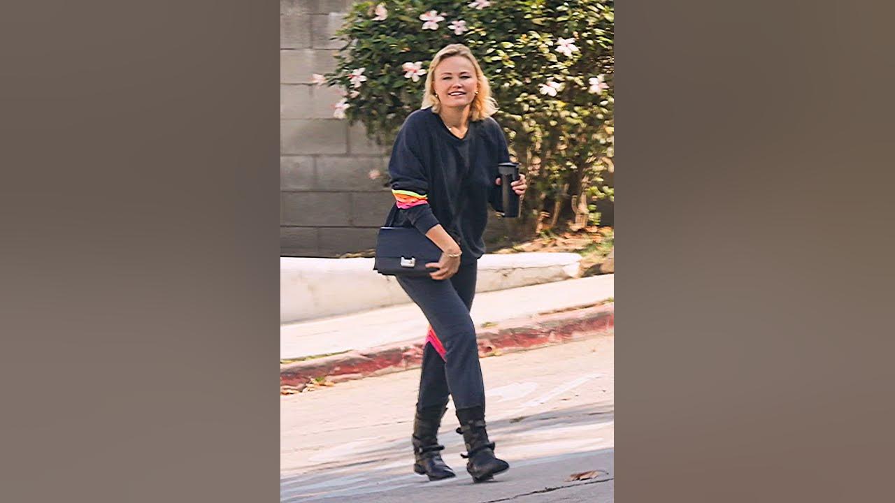 Malin Akerman Wearing Black Sweatsuit – Los Angeles 11/09/2021 - YouTube