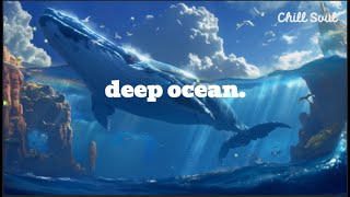 Oceanic Study Playlist || Calm & Relaxing Beats with Soothing Water Sounds