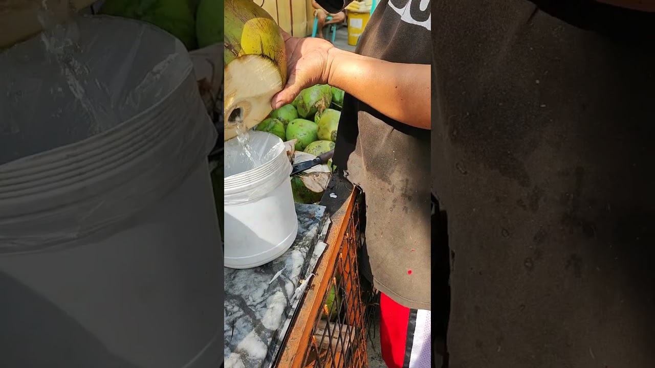 Coconut Street Vendor 