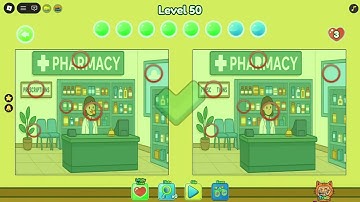 Tutorial 566: Spot the Differences on Roblox level 50 (Roblox 10.50)
