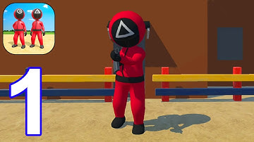 Red Light Green Light (Early Access) - Gameplay Walkthrough Part 1 Level 1 - 4 (Android, iOS)