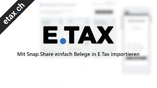 Mit Snap.Share einfach Belege hinzufügen - etax.ch screenshot 5