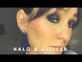 Blue halo &amp; glitter | Liz Guajardo MUA