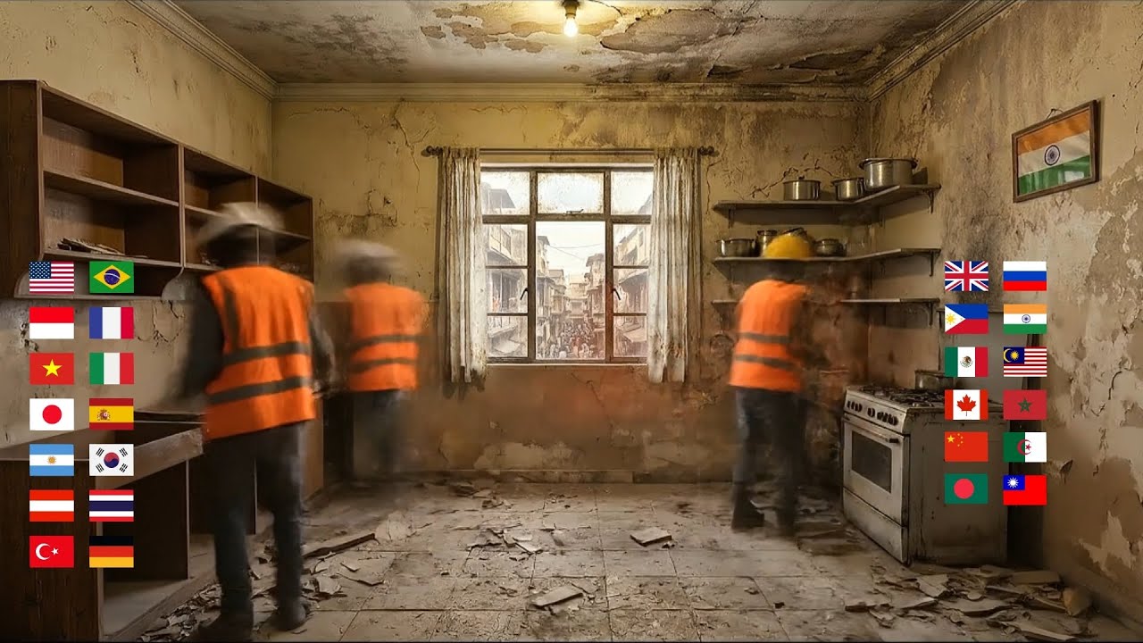 Restoring Family Kitchens Around the World 🌍 | Satisfying Transformation