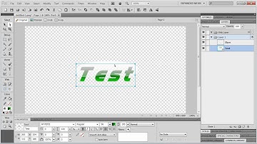 Fireworks CS5 - Glossy Text Tutorial