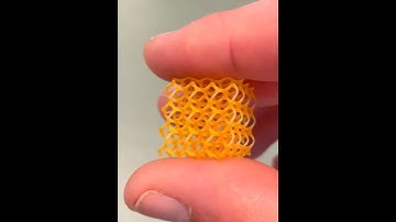 4Degra T15 lattice  - Elastic recovery from compression