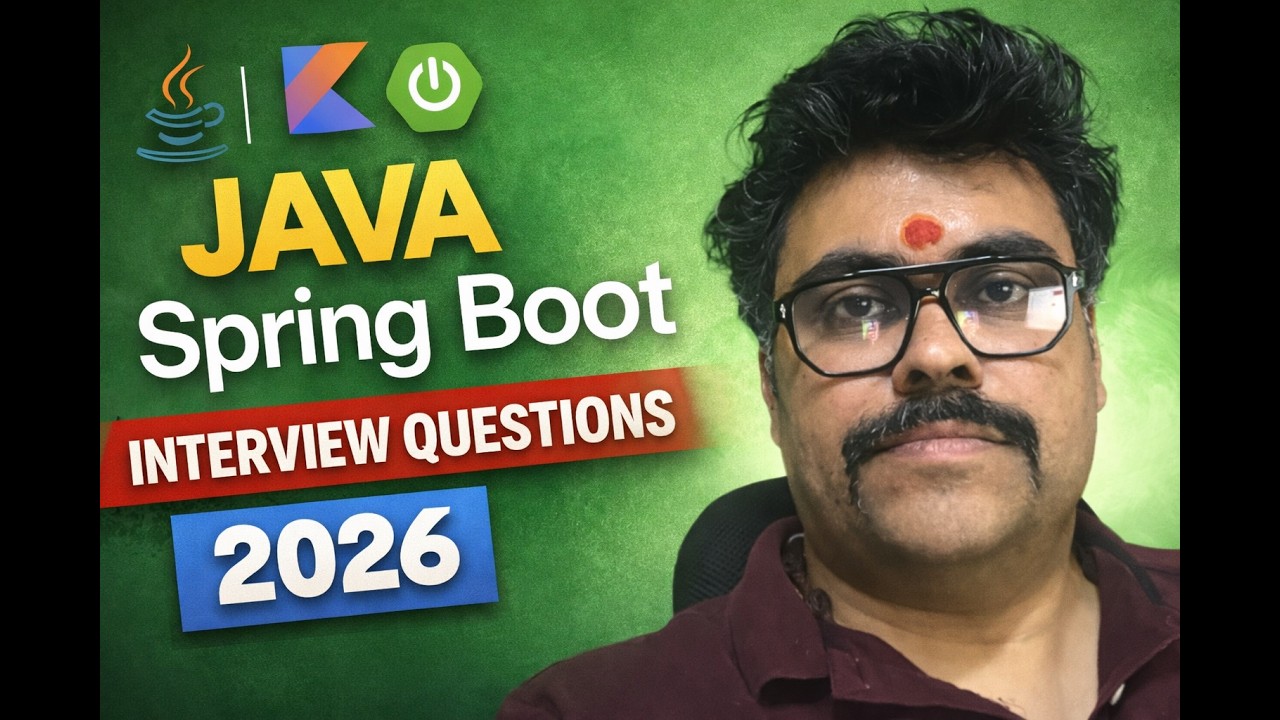 Java Spring boot interview question 2026 #java #interview #springboot ...