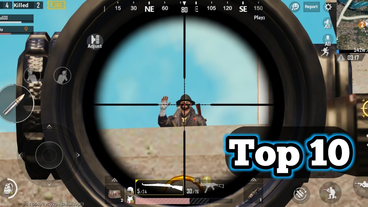 افضل 10 خدع و حيل في ببجي موبايل PUBG Mobile