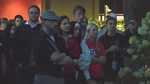 BGSU's Turning Point USA chapter holds vigil for Charlie Kirk