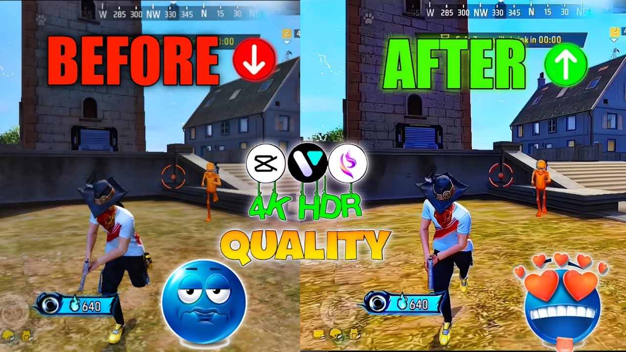 4K🙀 QUALITY SHORT VIDEO TUTORIAL 🥰🙏 | FREE FIRE SHORT VIDEO QUALITY PART 4 @srgamingpff