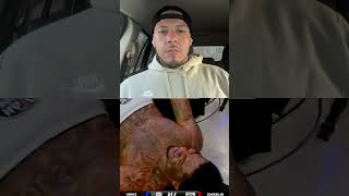 Blueface Gets Pushed Out The Ring