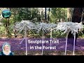 Sculpture Trail in a Rainforest 🌿 Hunter Regional Botanic Gardens | Live Narrated Tour