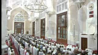 إمام جامع الإمام محمد بن عبدالوهاب في قطر يحاكي الشيخ محمد عبدالكريم في وجوده