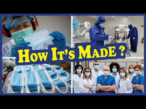 How It’s Made A Surgical Disposable Face Mask Manufacturing Full Process Video You Never Seen Before
