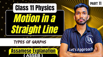 Class 11 Physics Motion in a Straight Line in Assamese | Let