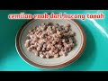 cemilan enak dari kacang tanah