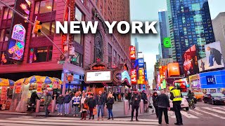 New York City Walking Tour 2024 - Manhattan 4K NYC Walk - Grand Central Terminal to Times Square