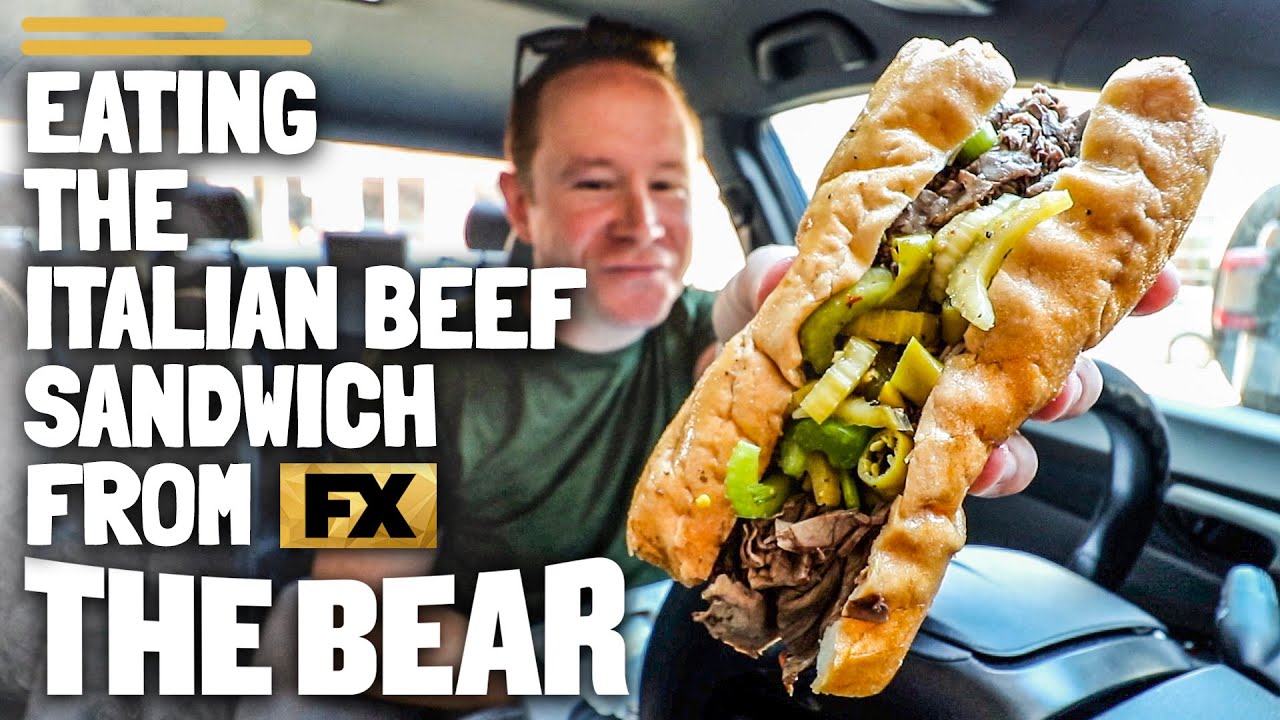 I ate the Italian Beef Sandwich from FX's "The Bear" TV show on Hulu
