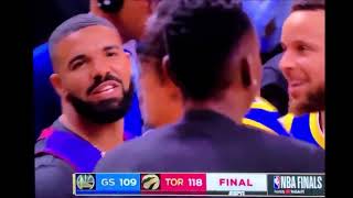 Drake calls Draymond Green 'TRASH' as they exchange words after Game 1 NBA finals