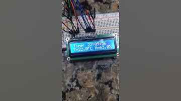 Humidity and Temperature Monitoring System by Arduino
