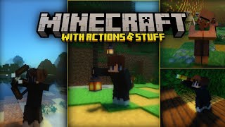 Minecraft Pebe - Actions And Stuff Mc-Pack Animation Tp Demo Must Try