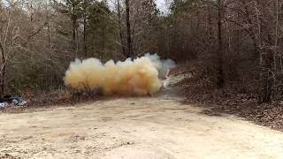 2 pounds of Tannerite xvs. Tree