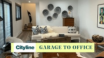 How to affordably transform your garage into an office space