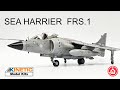 Kinetic 1/48 Sea Harrier FRS.1. Model Aircraft build.