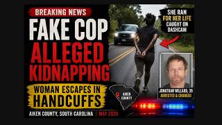Black Woman Escapes Alleged Kidnapper Posing as a Police Officer. #Kidnapping #crimenews #StayAware