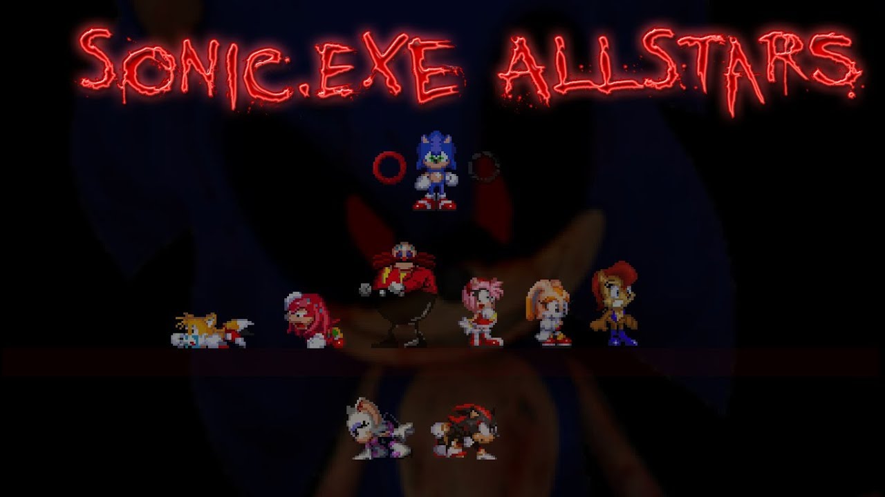 TODOS os ALVOS do SONIC EXE 😈, Historia SONIC.EXE AllStars, TODOS os  ALVOS do SONIC EXE 😈, Historia SONIC.EXE AllStars fonte   Jogos  Mencionados nesta, By RK Play