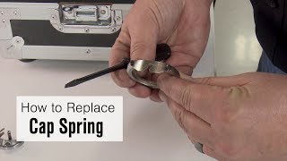 How to Replace a Cap Spring on the Ultrafeed Sewing Machine