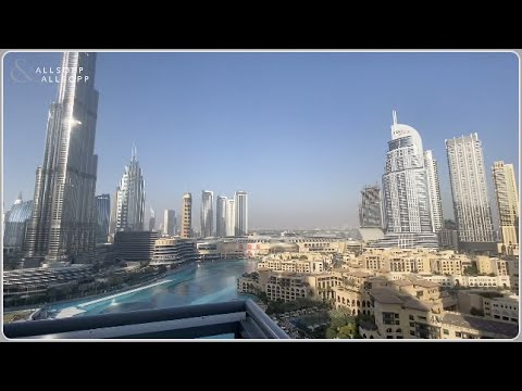 3 Bed Apartment in DUBAI, The Residences 4, Downtown (Full Fountain View). Click to View!