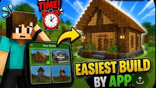 How to make builds fastly by a app in Minecraft 😎😎 #viral #videofeed #like #comment #subscribe  screenshot 1