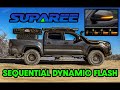 The Most Affordable Sequential Turn Signals | 2016+ Toyota Tacoma how to install SUPAREE Turn Signal