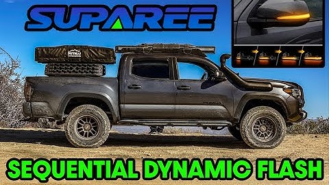The Most Affordable Sequential Turn Signals | 2016+ Toyota Tacoma how to install SUPAREE Turn Signal