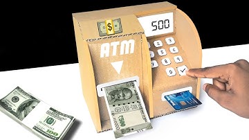 How to Make Personal ATM Machine - DIY ATM Machine