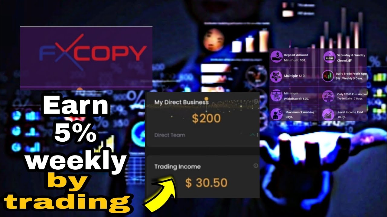 FX COPY Trading 24 घंटे का रिजल्ट 5% Live Proof || 1%-2% Daily Profit || Minimum Joining 50$
