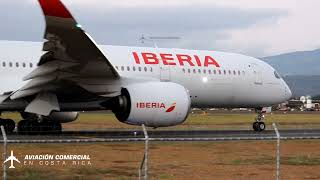 Iberia Airbus A350900 ECNGT Take Off Rwy 25