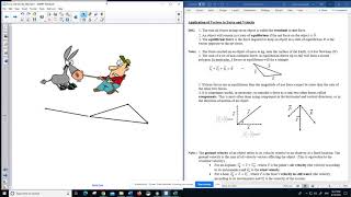 MCV4U Modified Vectors Week 2 Lesson 1