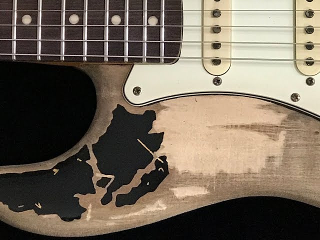 Remodeled John Mayer Black One Vintage Replica / BGM Modern Times