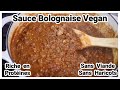 Sauce bolognaise vegan  the mushroom den