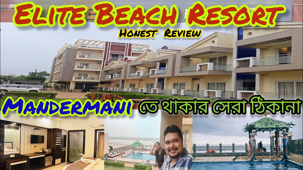 ELITE Beach Resort Mandermani Honest Review,One of the best SEA Side Resort,Room Tariff,Food Price 