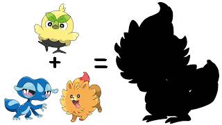 Pokemon Fusion Winds and Waves Starters: Browt x Pombon x Gecqua | OFishPS