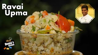 ரவா உப்புமா | How to Make Rava Upma Recipe In Tamil | CDK 597 | Chef Deena's Kitchen screenshot 1