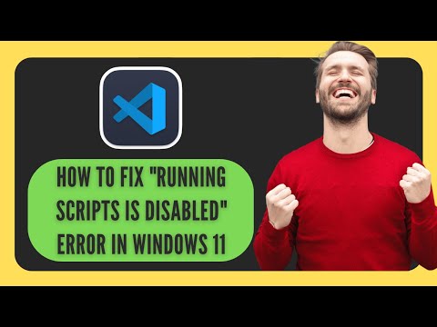 [RÉSOLU] L'exécution de scripts est désactivée sur ce système Windows 11 (2026)