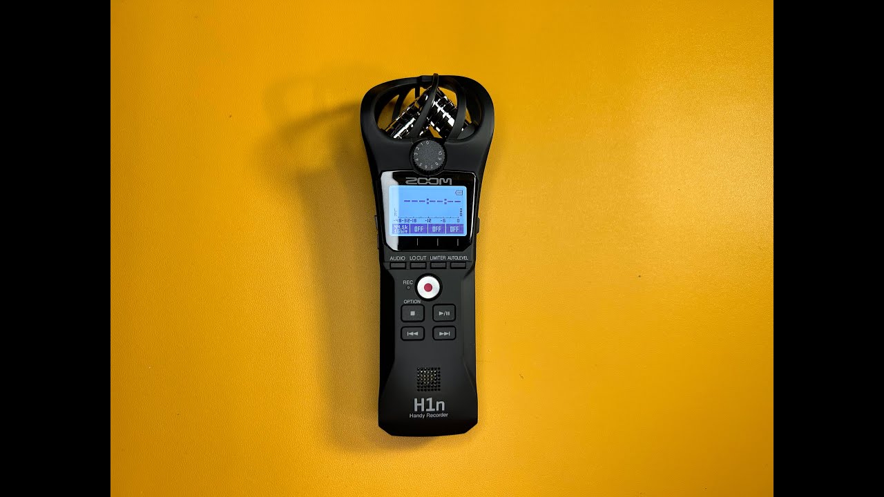 Zoom H1n Recorder Audio Test with IPhone 14 English YouTube