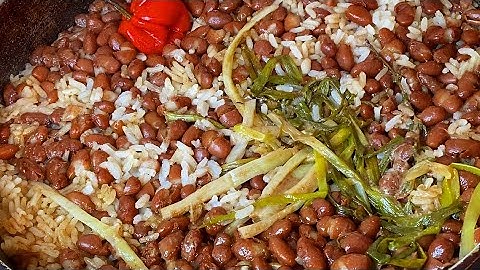 Red beans and rice recipe with canned beans